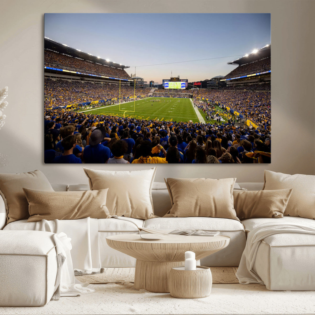 Pittsburgh Panthers Football Team Print - Pittsburgh
