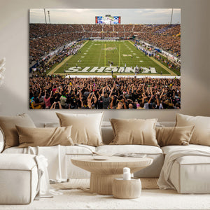 UCF Knights Football Team Print - Orlando FBC Mortgage