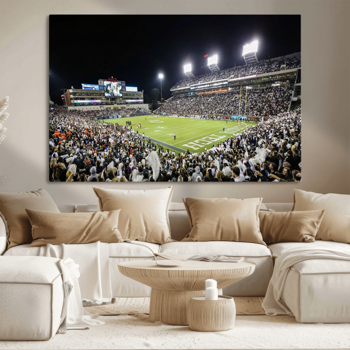 Georgia Tech Yellow Jackets Football Team Print - Atlanta
