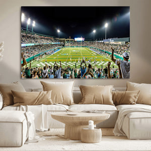 The Tulane University Green Wave Football Team Print - New