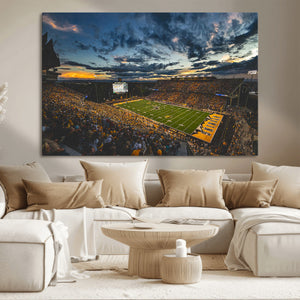 University of Wyoming Cowboys Football Team Print - Laramie