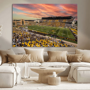 University of Wyoming Cowboys Football Team Print - Laramie