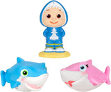 CoComelon 3-Pack Bath Squirter Toys - Fun and Colorful Water Play for Toddlers
