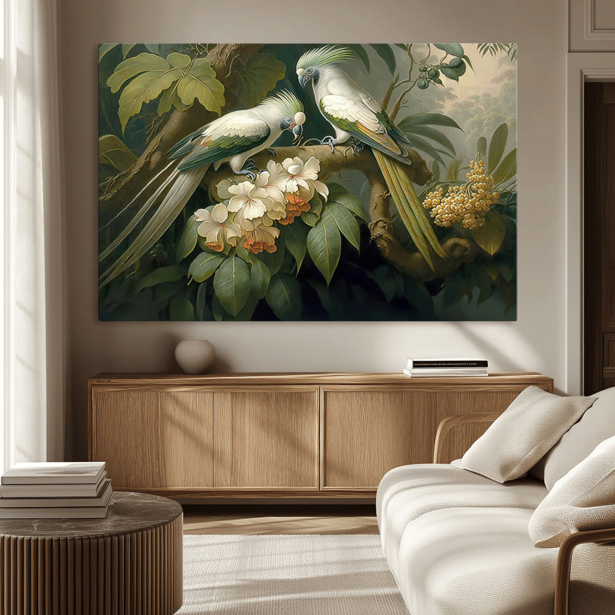 Tropical Paradise Print Wall Art Stunning Artwork of a
