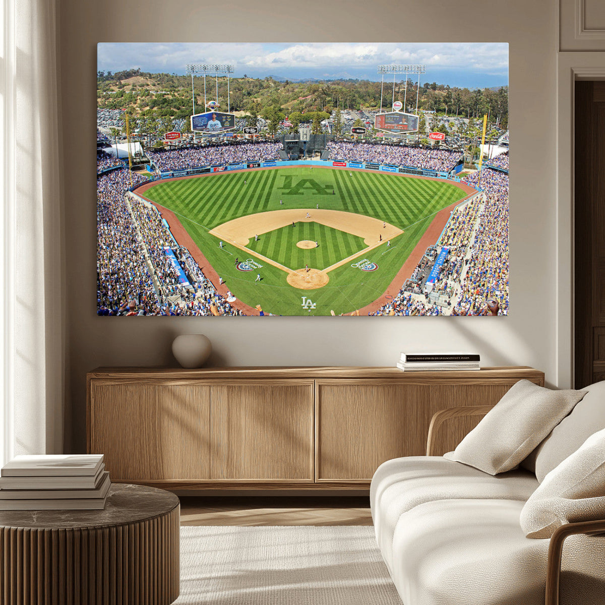 Citi Field Wall Art Print | 3-Panel New York Mets Baseball