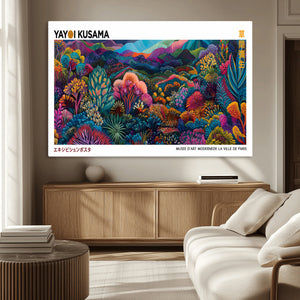 Framed Yayoi Kusama 1986 Wall Art Print – Japanese Wall Art