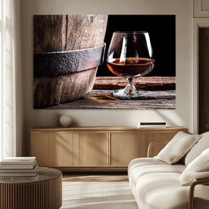 Scots Whiskey Wall Art Canvas Print