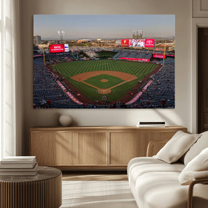 Los Angeles Angels Baseball Canvas Print - Anaheim Angel