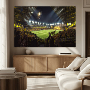 Columbus Crew Soccer Team Print - Columbus Crew Stadium Wall