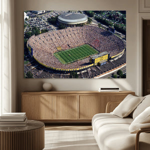 Michigan Wolverines Football Team Print - Ann Arbor Michigan