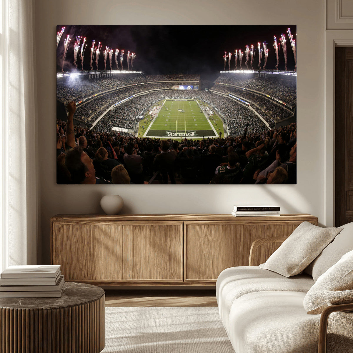 Eagles Field Stadium Wall Art - Philadelphia Eagles Football