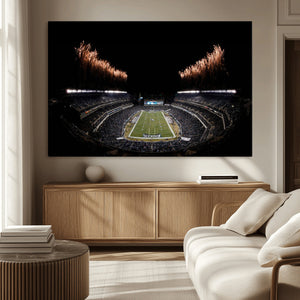 Eagles Field Stadium Wall Art | Philadelphia Eagles Football