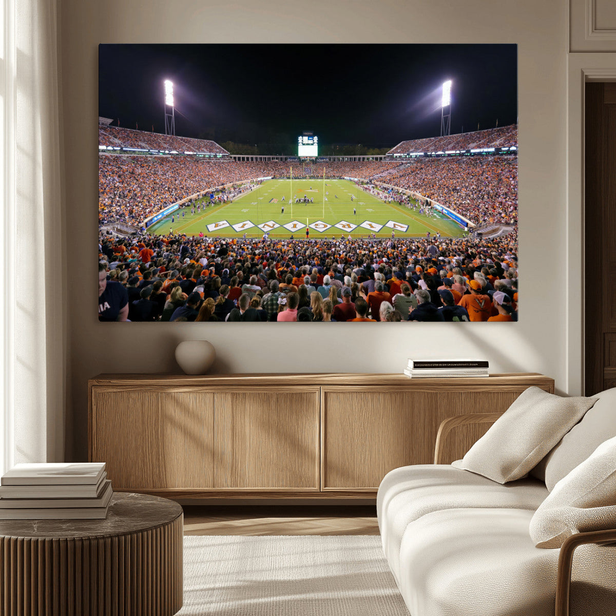 Virginia Cavaliers Football Team Print - Charlottesville
