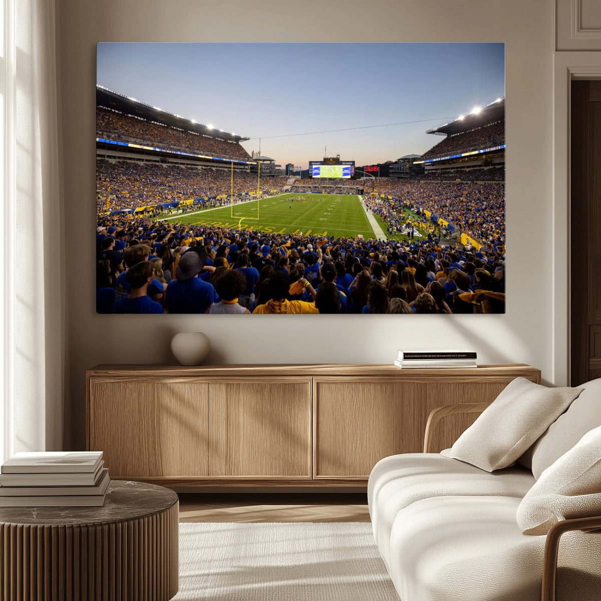 Pittsburgh Panthers Football Team Print - Pittsburgh