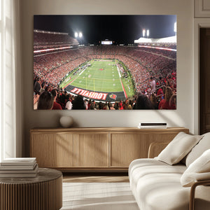 University of Louisville Cardinals Football Team Print -