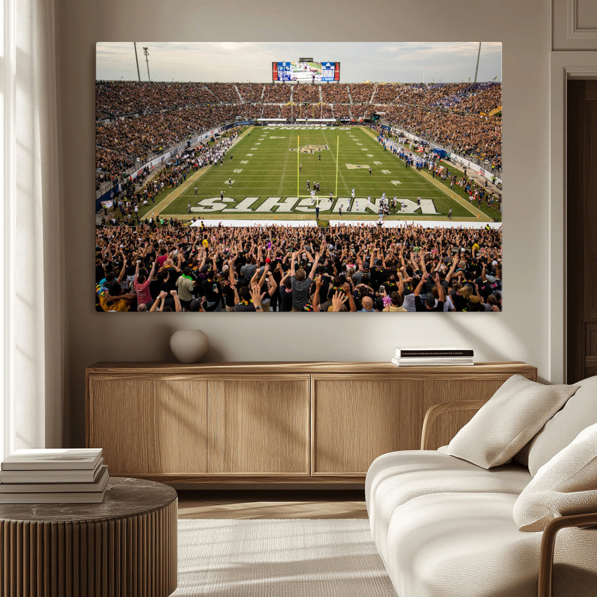 UCF Knights Football Team Print - Orlando FBC Mortgage