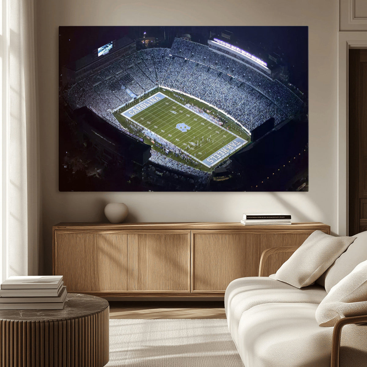 University of North Carolina Tar Heels Football Team Print -