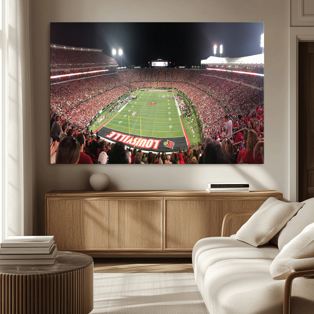 University of Louisville Cardinals Football Team Print -