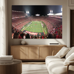 University of Louisville Cardinals Football Team Print -