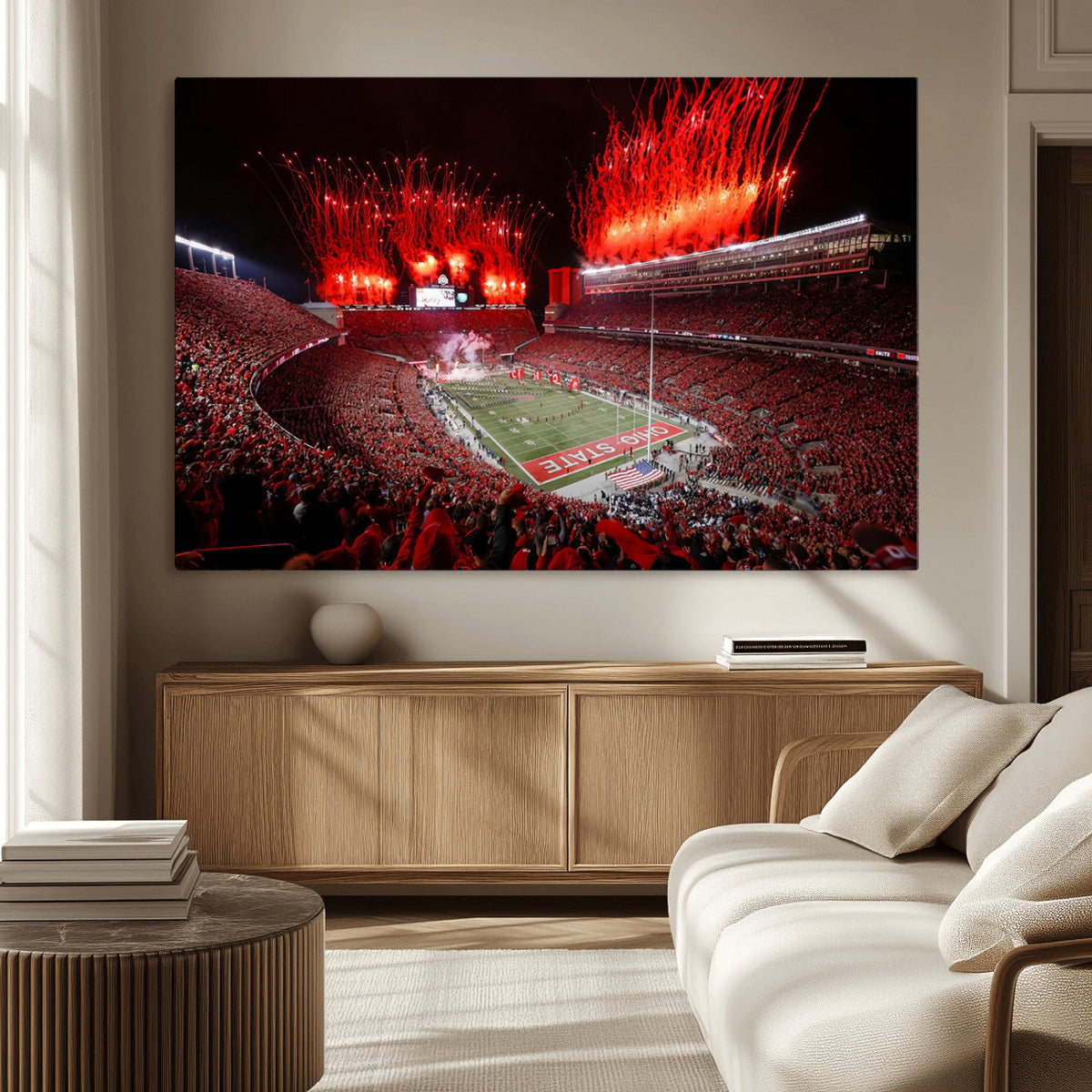 Ohio State University Buckeyes Football Team Print -