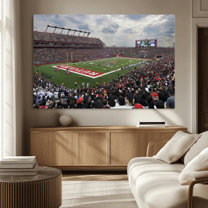 Rutgers Scarlet Knights Football Team Print - SHI Stadium,
