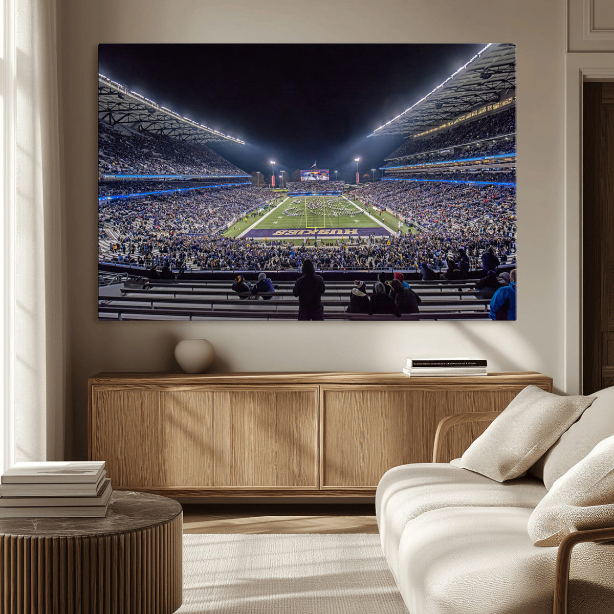 The University of Washington Huskies Football Team Print -