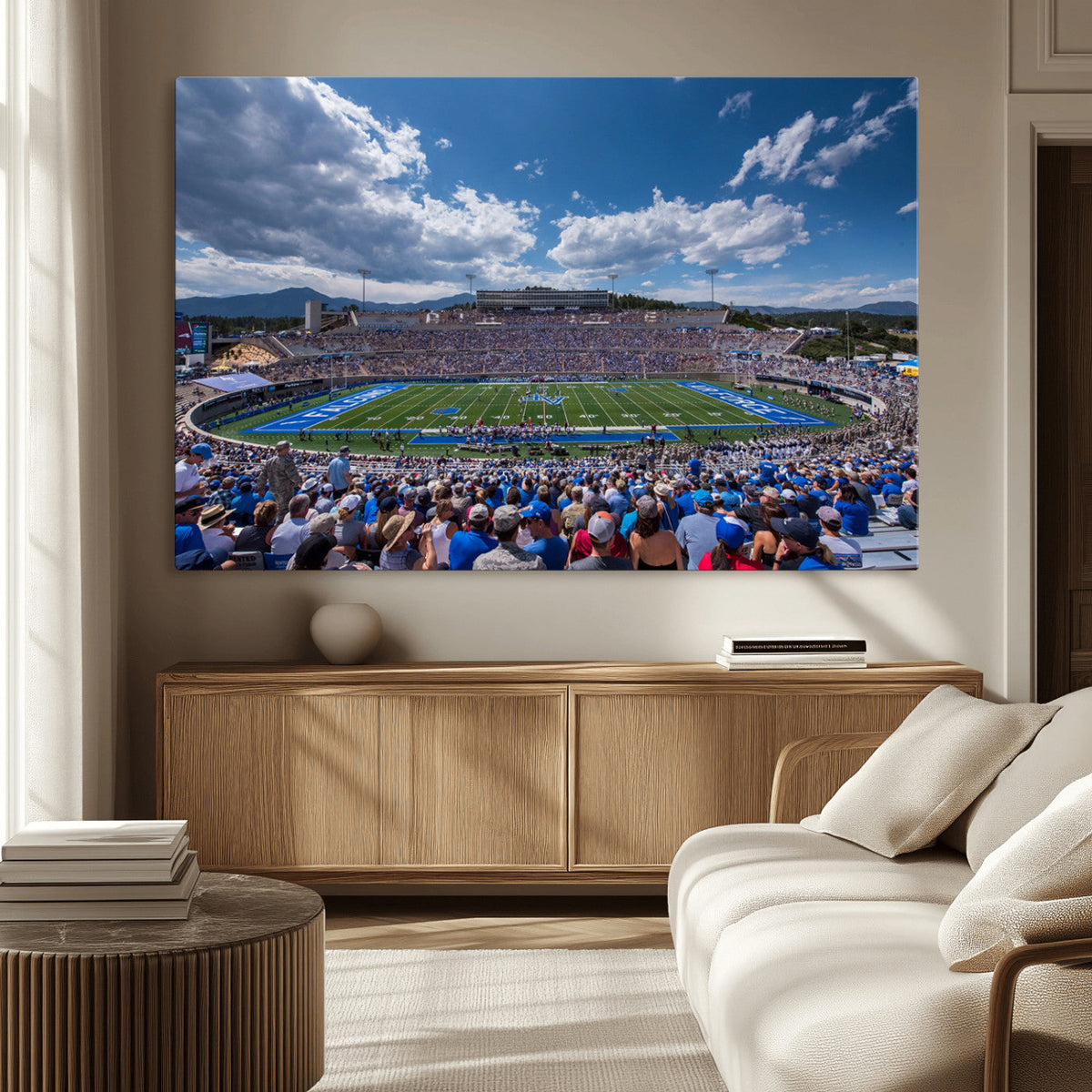 Air Force Falcons Football Team Print - Colorado Springs