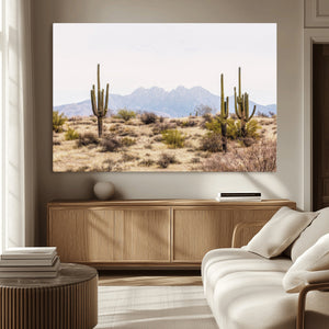 Arizona Desert Wall Art Print | Arizona Desert Canvas Print