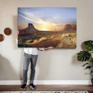 Monument Valley Desert Wall Art Canvas Print, Southwest