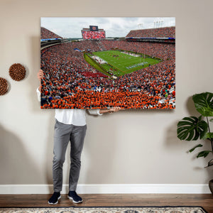 Auburn Stadium Wall Art Canvas Print, Jordan Hare Stadium