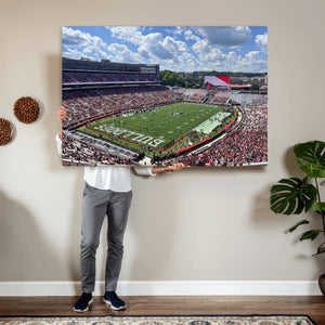 Georgia Bulldogs Stadium Wall Art Canvas Print, Sanford