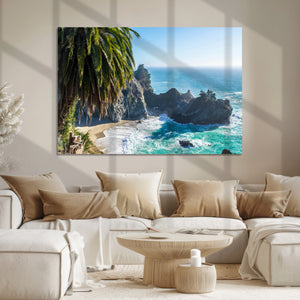 Big Sur Wall Art Canvas Print – Framed California Coastline