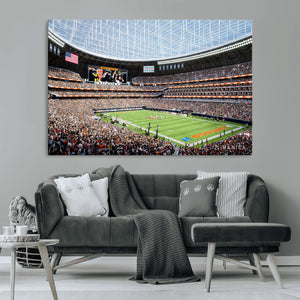 Chicago Bears Soldiers Field Wall Art Canvas Print – Framed