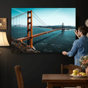 Golden Gate Bridge Wall Art Canvas Print – San Francisco