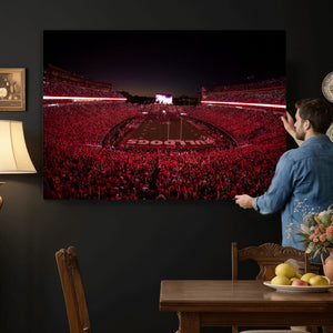 Sanford Stadium Wall Art Canvas Print – Georgia Bulldogs