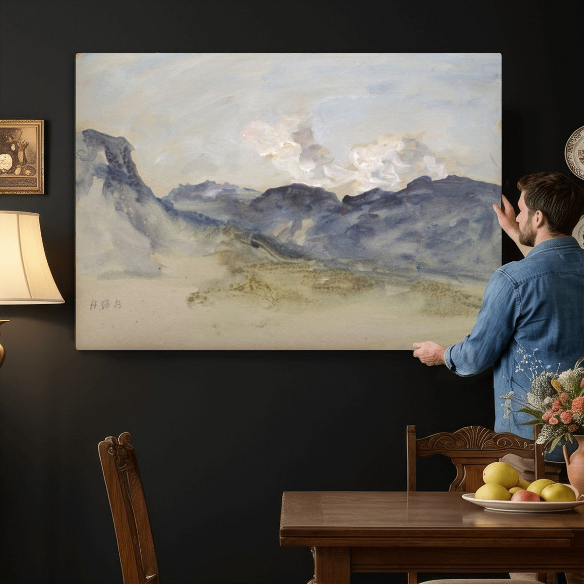 Alps Hercules Brabazon Brabazon Abstract Wall Art Canvas