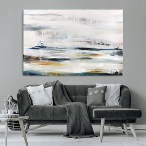 Soft Color Abstract Canvas Print