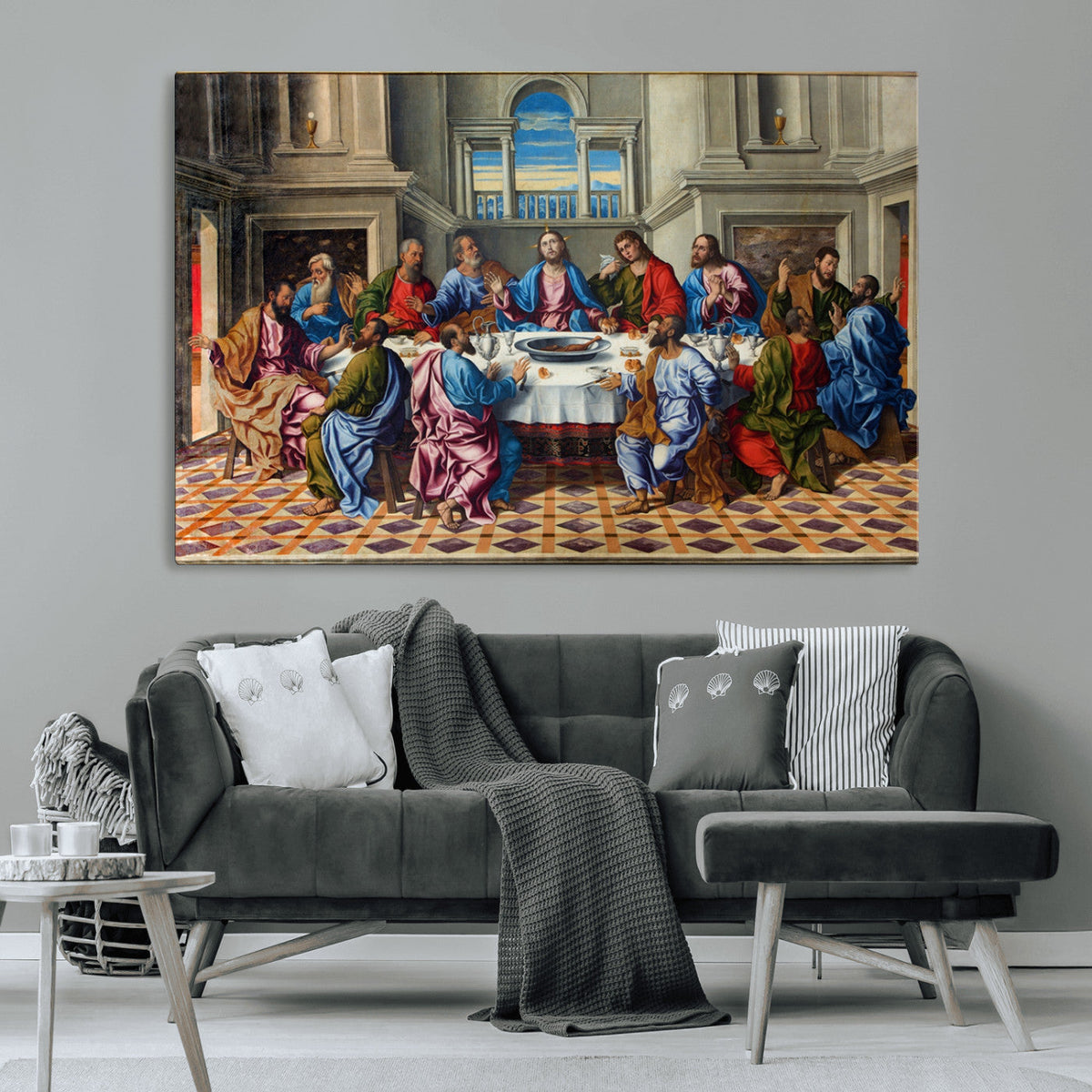 The Last Supper Multi Panel Canvas Wall Art
