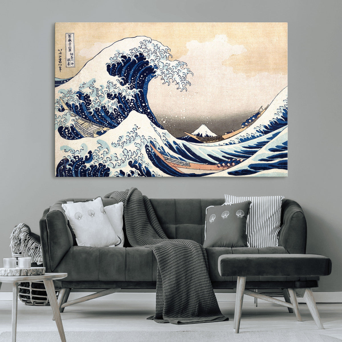 Hokusai: The Breaking Wave off Kanagawa Canvas Print