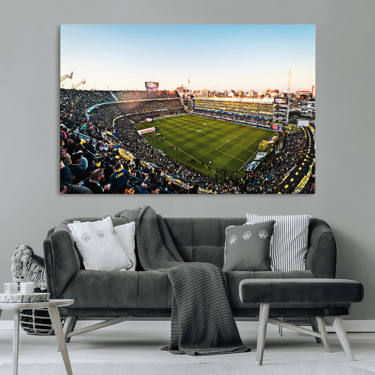Boca Juniors Soccer Team Print - Buenos Aires Bombonera