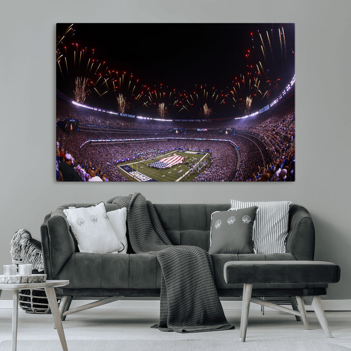 New York Giants Football Team Print - East Rutherford