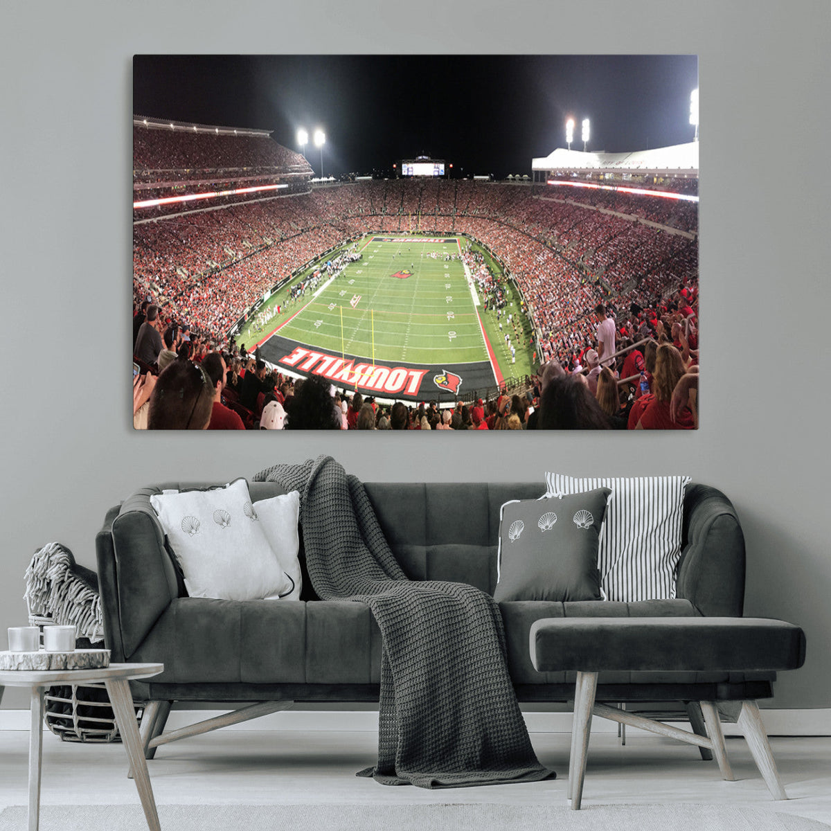 University of Louisville Cardinals Football Team Print -