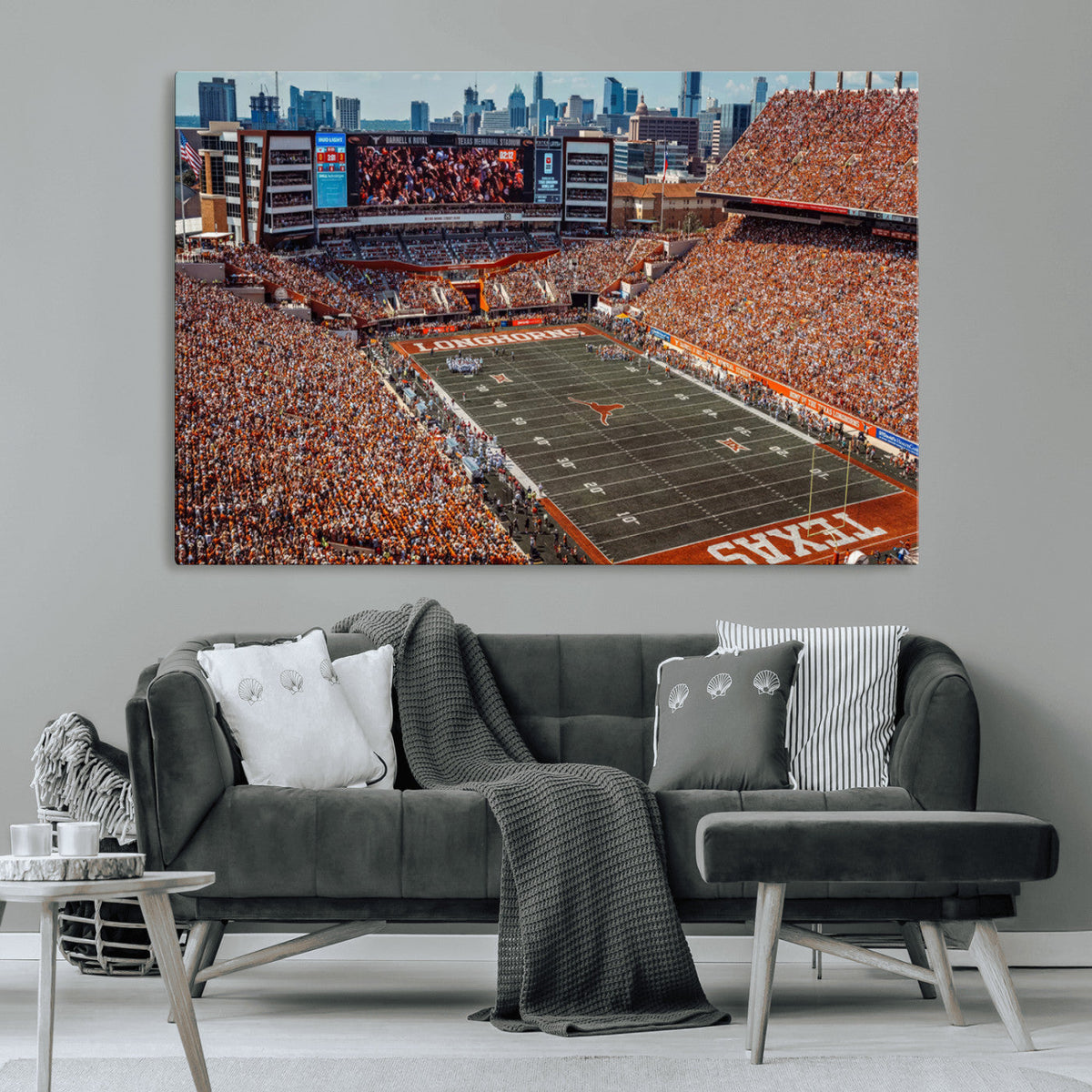 University of Texas Longhorns Football Team Print - Austin
