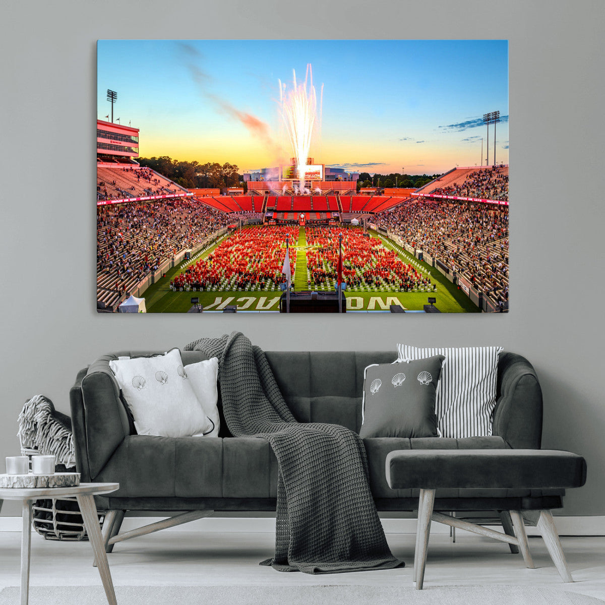 North Carolina State University Canvas Print, North Carolina