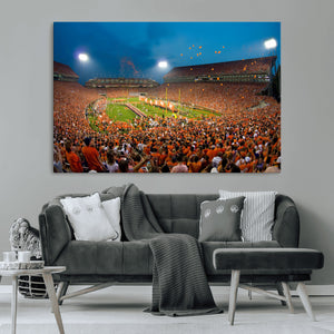 Clemson University Tigers Football Team Print - Clemson