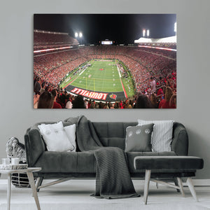University of Louisville Cardinals Football Team Print -