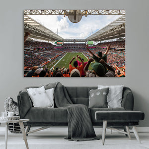 Miami Hurricanes Football Team Wall Art Print - Miami Hard