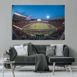 Texas Tech Red Raiders Canvas, Framed Football Team Print -