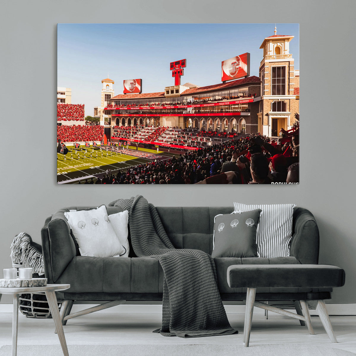 Jones AT&T Stadium Texas Tech Red Raiders Wall Art | Large