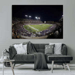 TCU Horned Frogs Football Team Print - Fort Worth Amon G.